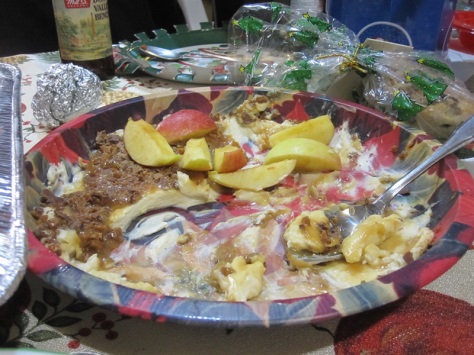 Everyone enjoyed the dip!