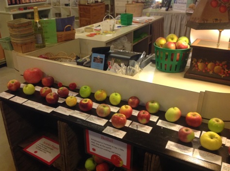 Heritage apple day. Just a few varieties!